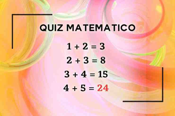 quiz matematico